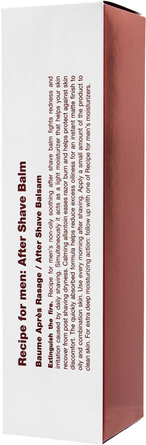 Recipe For Men After Shave Balm 100 ml.