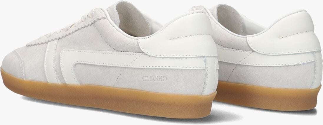 grijze closed lage sneakers sneaker