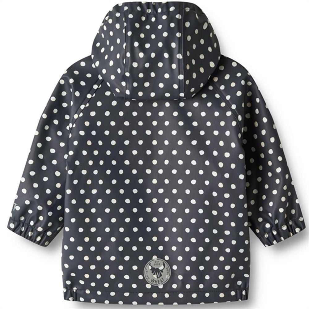 Regnjakke Charlie Ink Dots - Wheat → Luksusbaby.dk