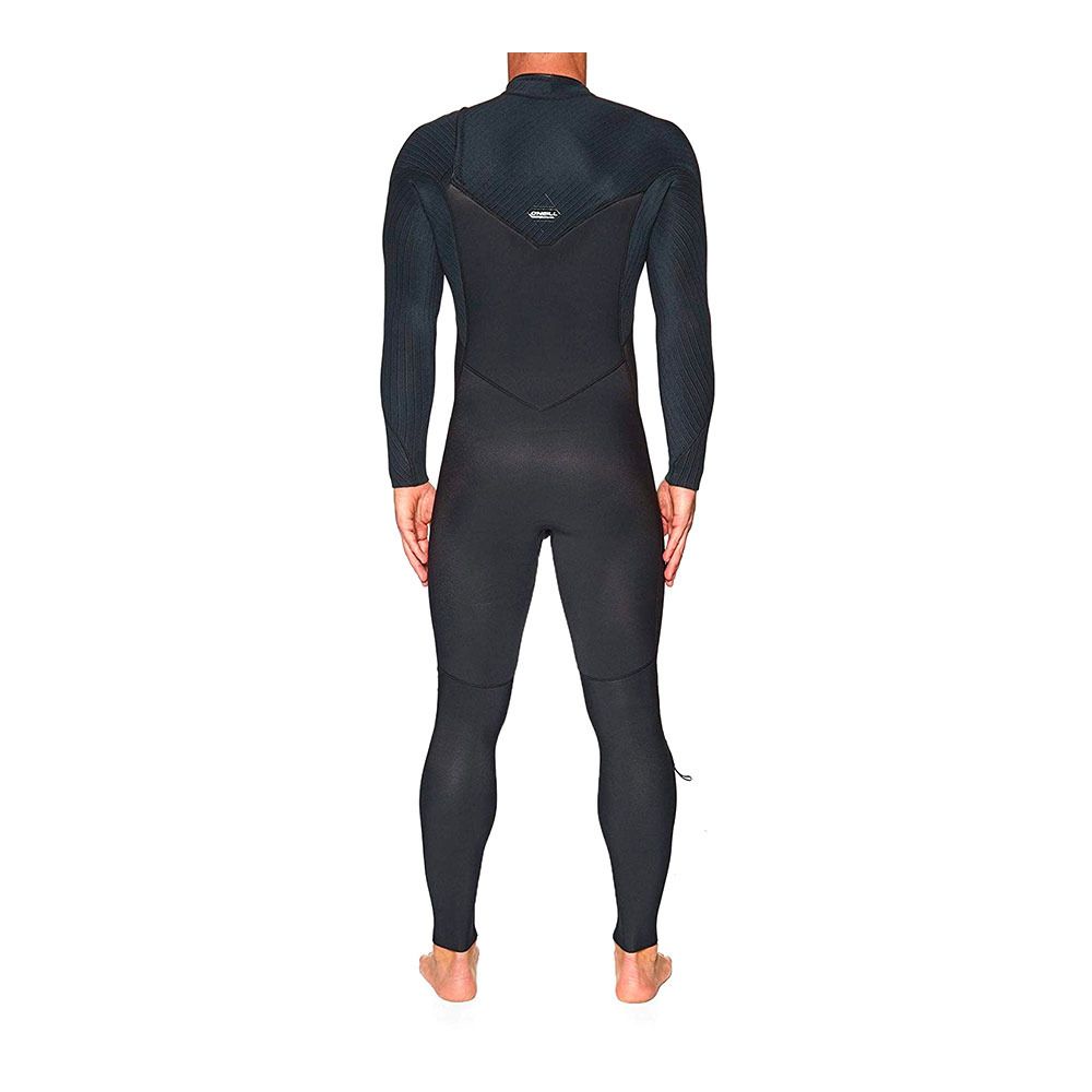 O'Neill HYPERFREAK CHEST ZIP FULL - Combinaison intégrale 4/3+mm Homme black/black