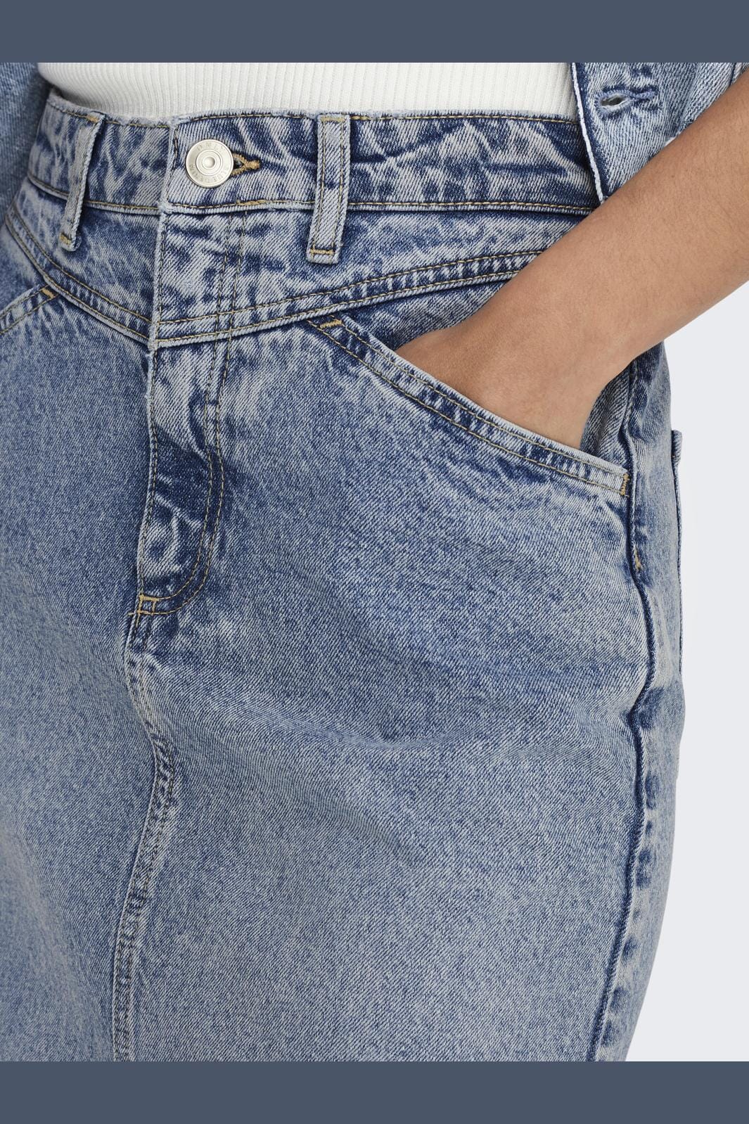 Only Onlada Cut Long Skirt