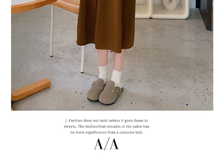 NOA - Effen midi-jurk voor zwangerschap