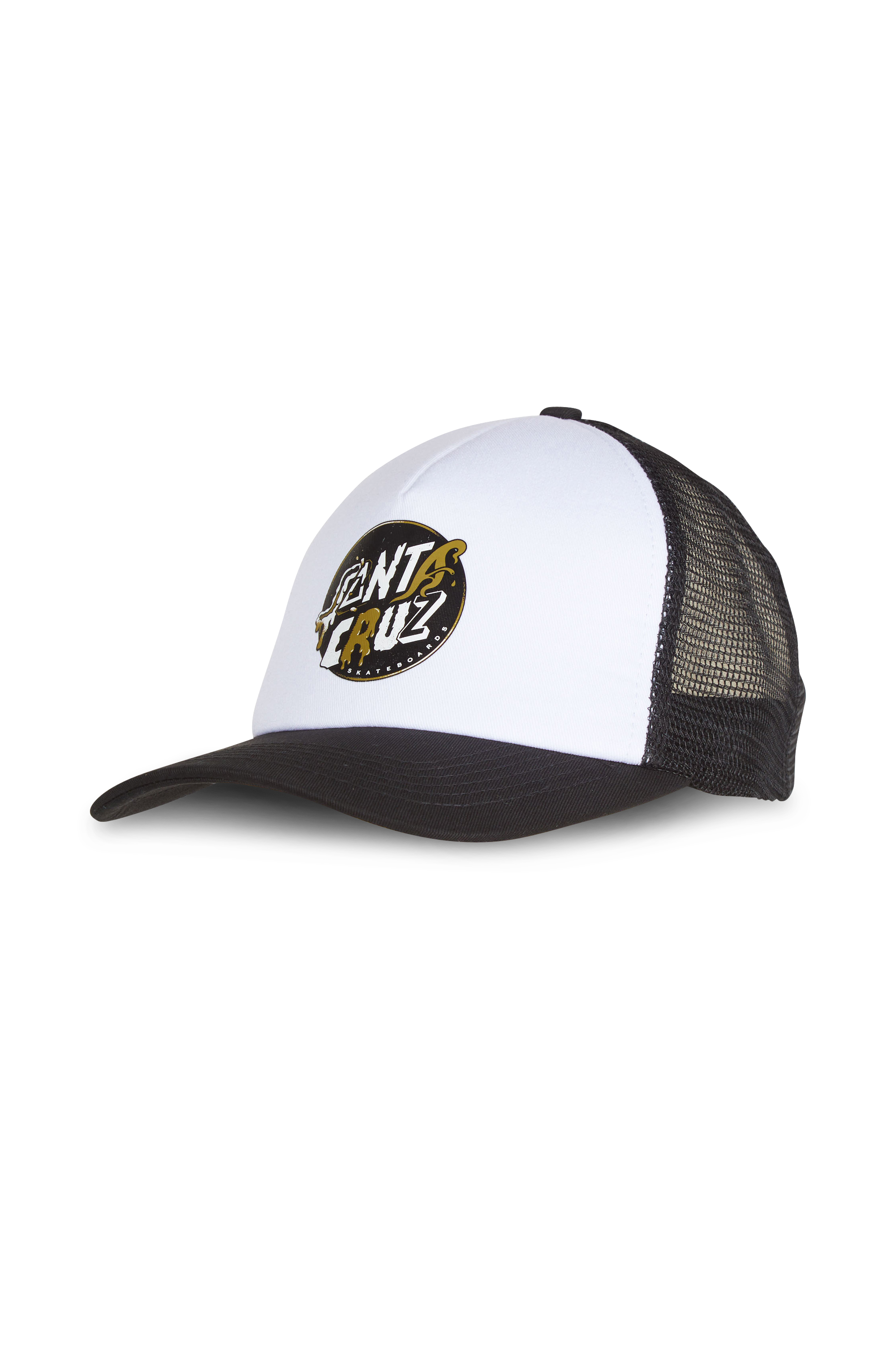 SANTA CRUZ Casquette  DNA DOT MES Blanc