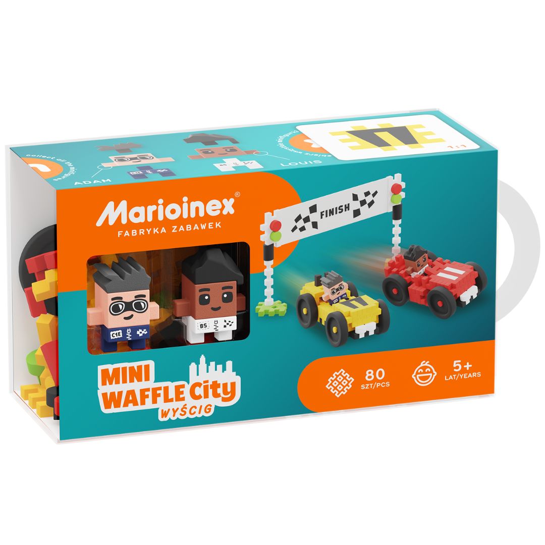 Marioinex mini waffle city race - 80st