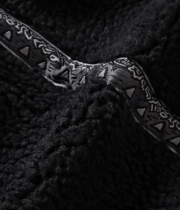 Gramicci x and wander JQ Tape Fleece Jacke (black)