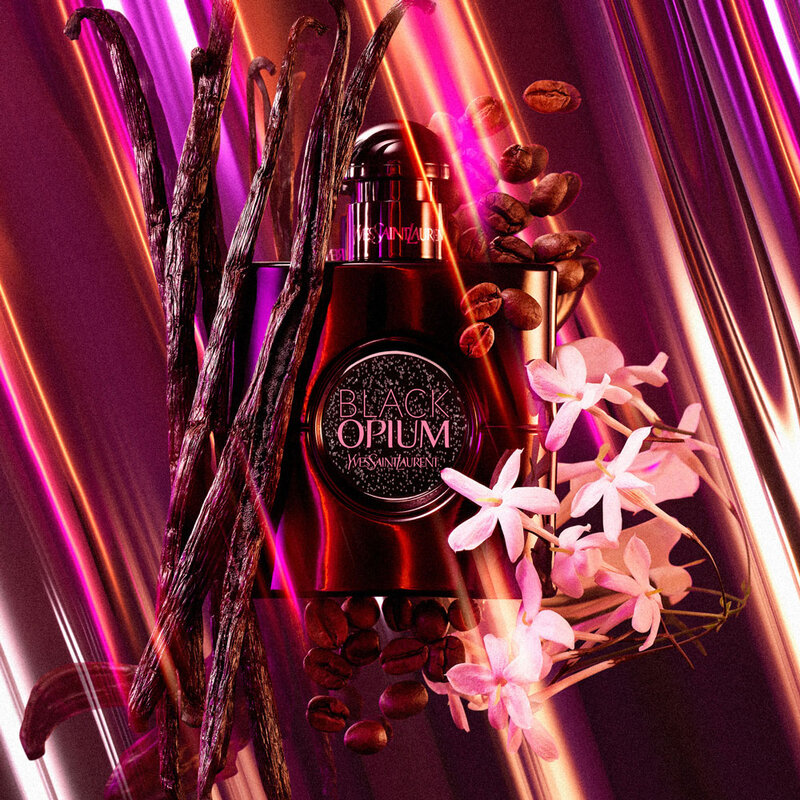 BLACK OPIUM LE PARFUM  Quatuor de Vanilles hypnotique