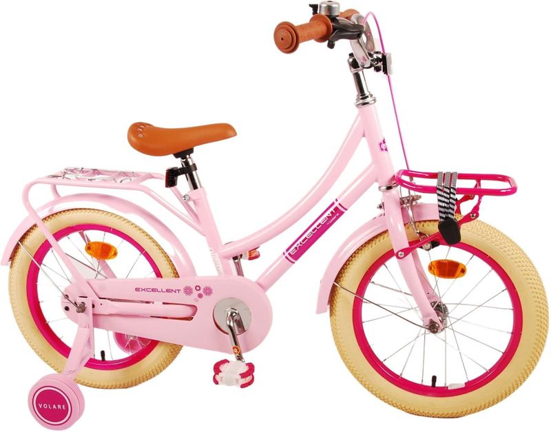 Volare - Excellent - Kinderfiets - 16 inch - Zwart
