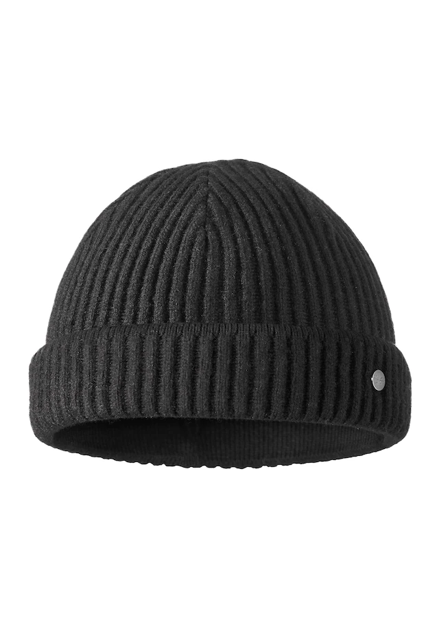 PEARLWOOD Strickmütze »MIKA«, Rippstrick, sportive Passform, Temperaturregulierend, Wollanteil