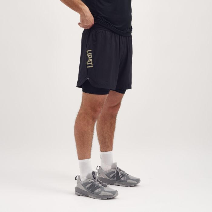Lipati Herre Shorts Sunshine 2in1 Shorts Sort