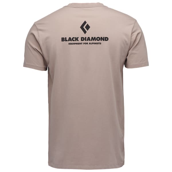 T-shirt escalade BLACK DIAMOND EQUIPMENT FOR ALPINIST SS TEE PALE MAUVE