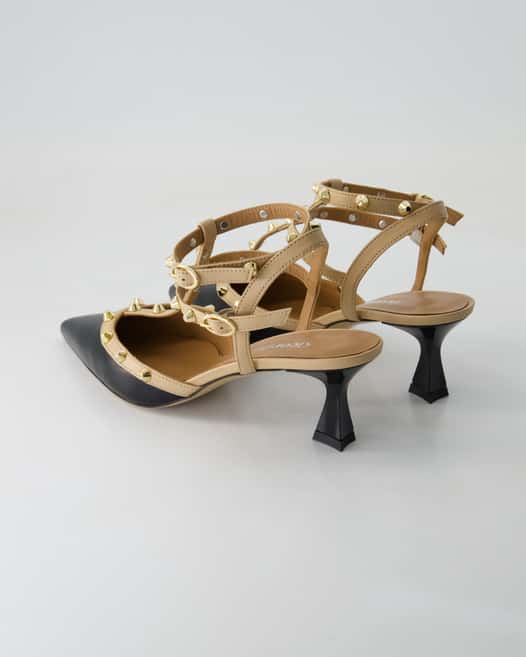 George Watts N202-100 Sandalen in Schwarz