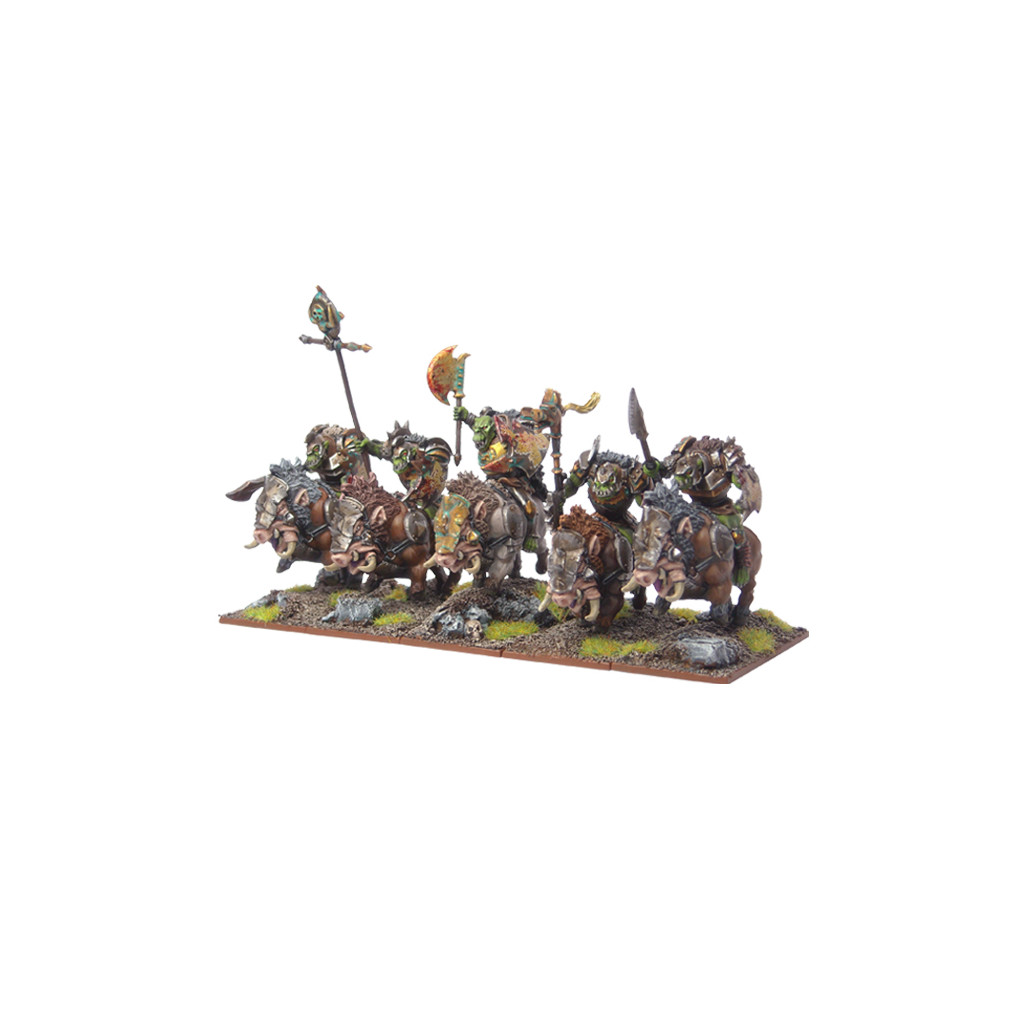 Kings of War - Chevaucheurs de Sangliers Orcs