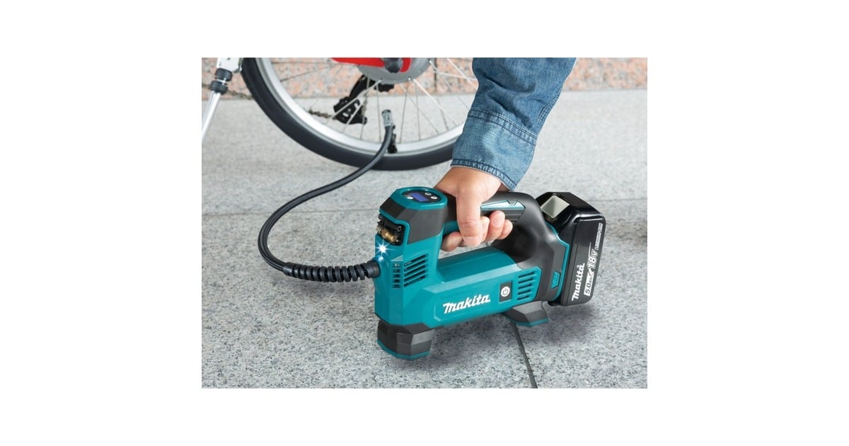 MakitaLuchtpomp DMP180Z  (Blauw/zwart, Accu en lader niet inbegrepen)