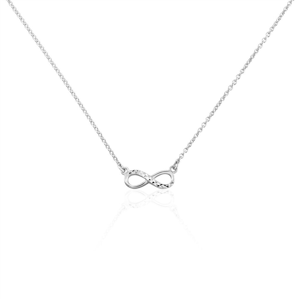 Collier Argent Blanc Teoxane