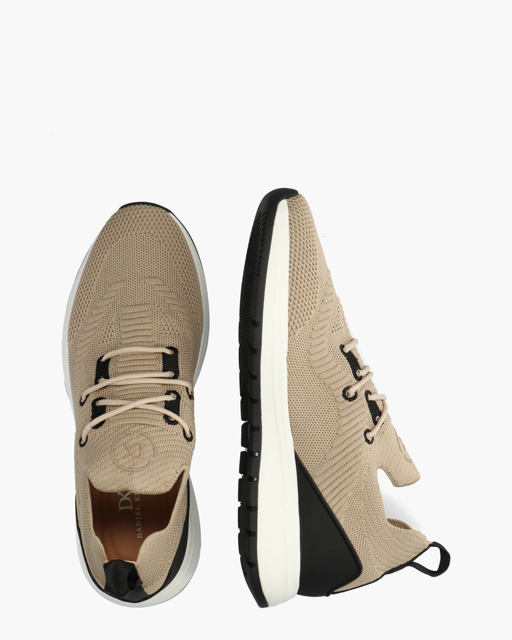 Daniel Kenneth Zeyn Beige Herensneakers