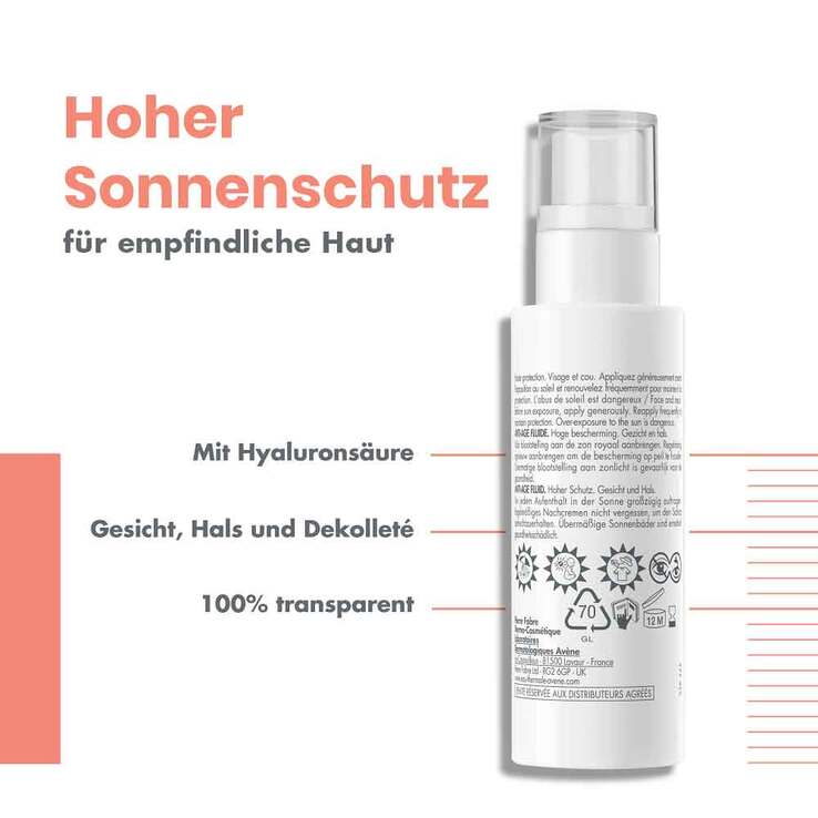 Avene Anti-Age Fluid SPF 50 , 2x40 ml