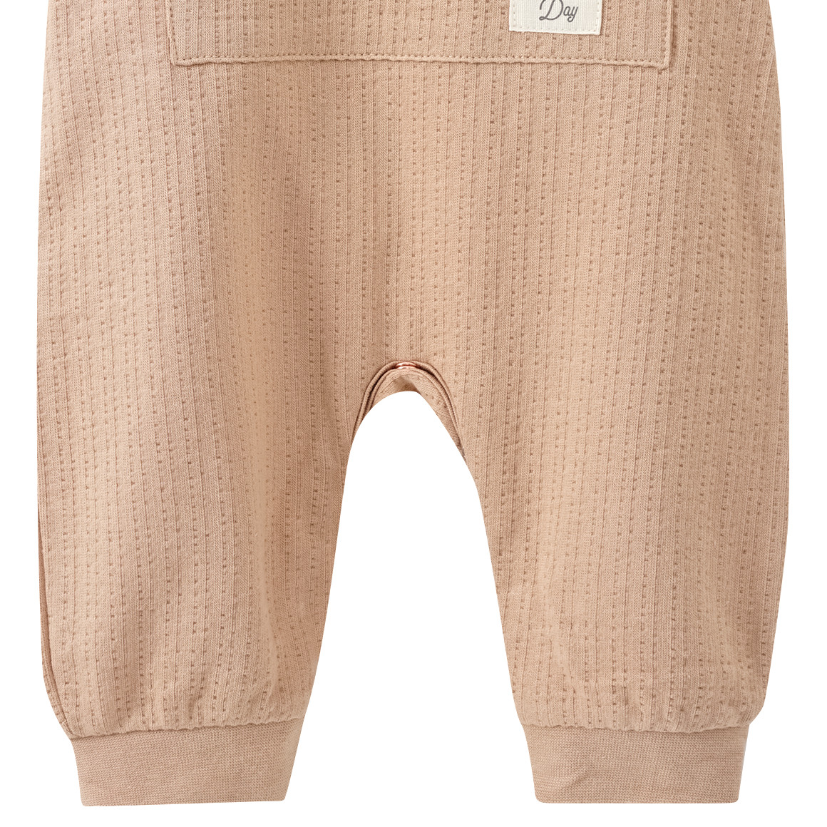 Topomini Pure Collection Baby Strampler und Langarmbody im Set beige / weiss