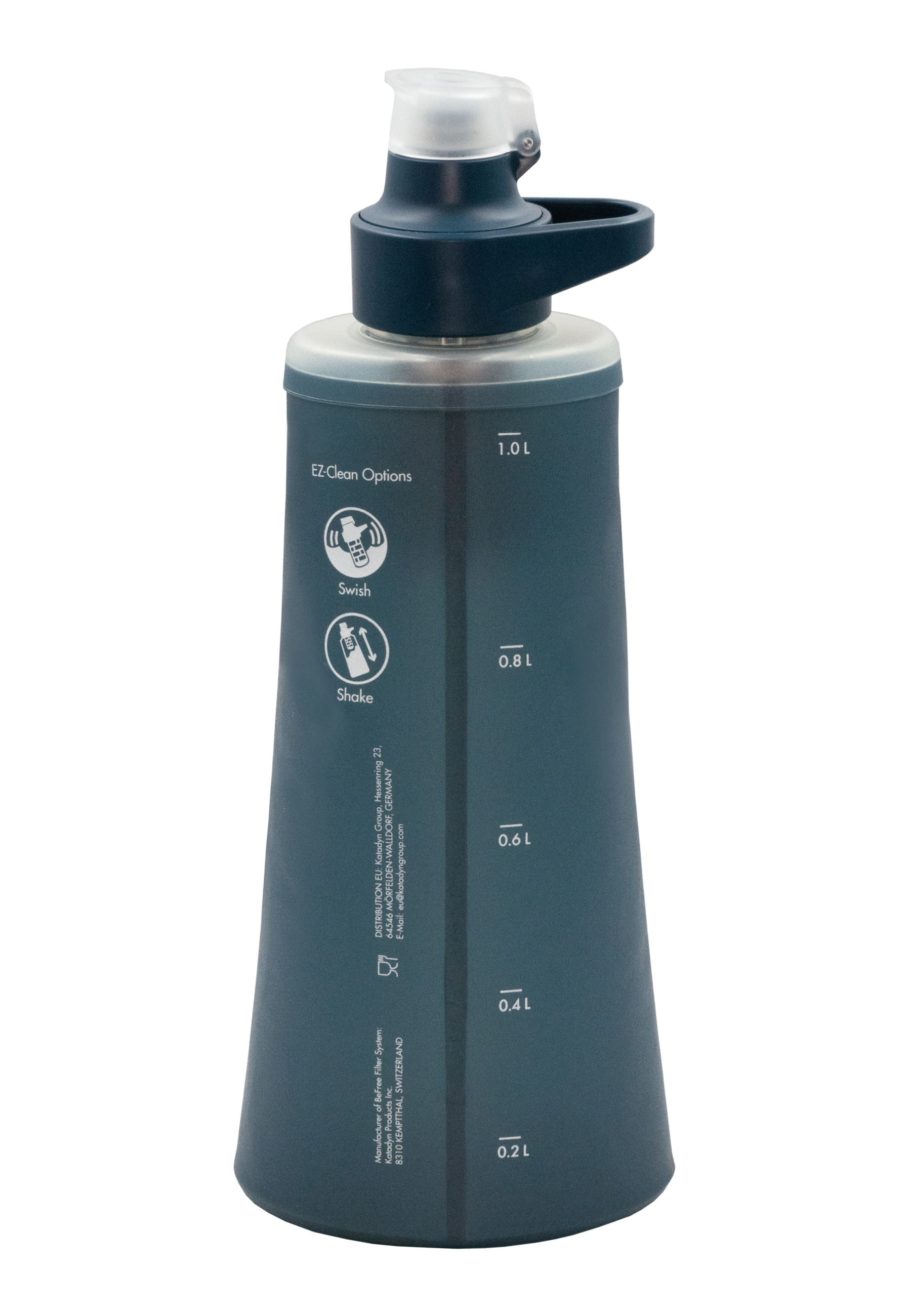 Katadyn BeFree Filter AC 1.0 Liter - Schieferblau