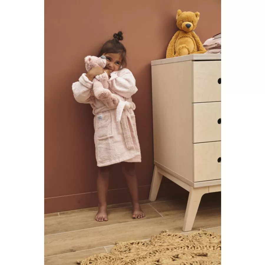MEYCO Bademantel Basic Frottee Soft Pink