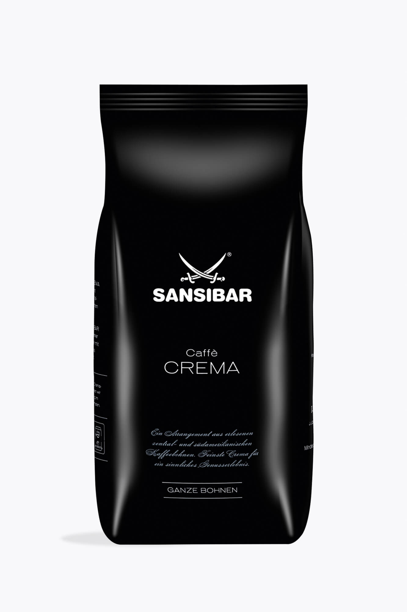 Sansibar Caffè Crema 1kg Bohne