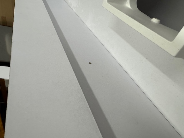 SCHADEMODEL: Mondiaz Aivy badmeubel 120cm urban met wastafel solid surface urban midden zonder kraangat