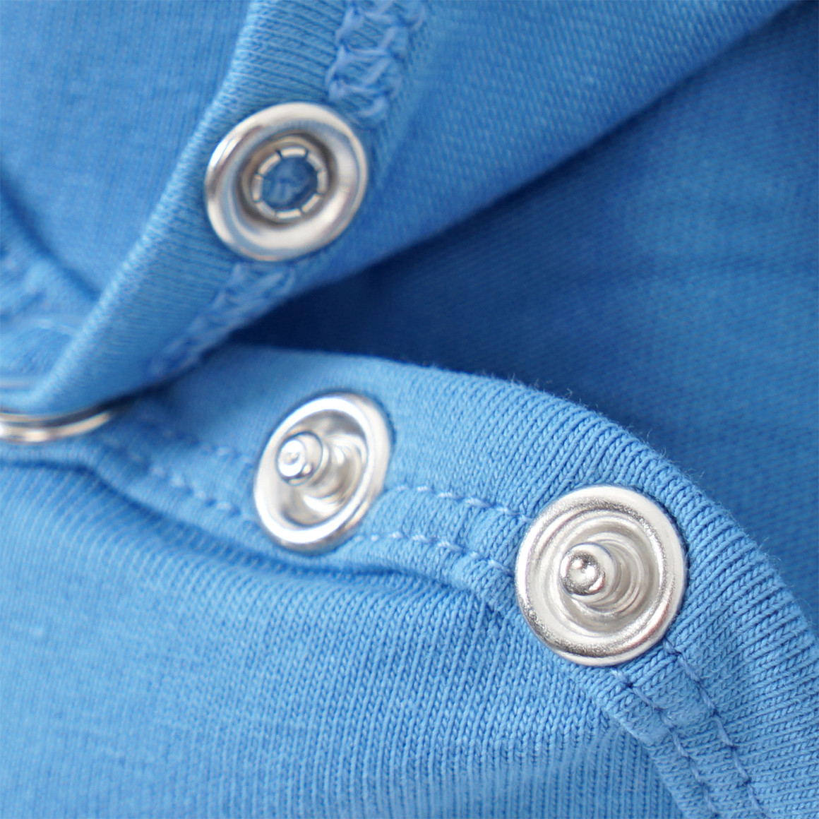 Famy 3 Baby Bodys in verschiedenen Farben dunkelblau / hellblau