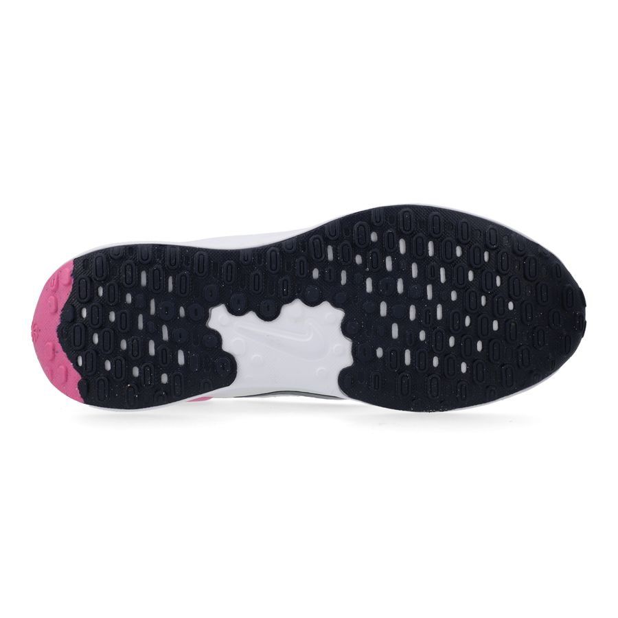 Nike Chaussures de Running Revolution 7 - Blanc/Bleu Marine/Rose Enfant