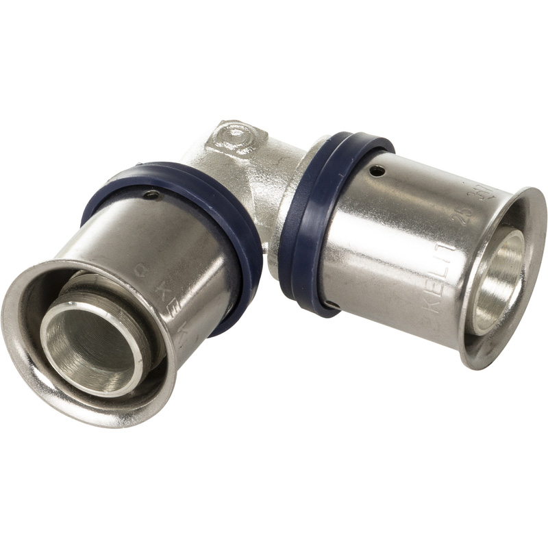 Ke Kelit Kelox-Ultrax pers kniekoppeling 90° 25mm