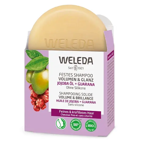 Weleda Shampooing solide Volume & Brillance - 50 g