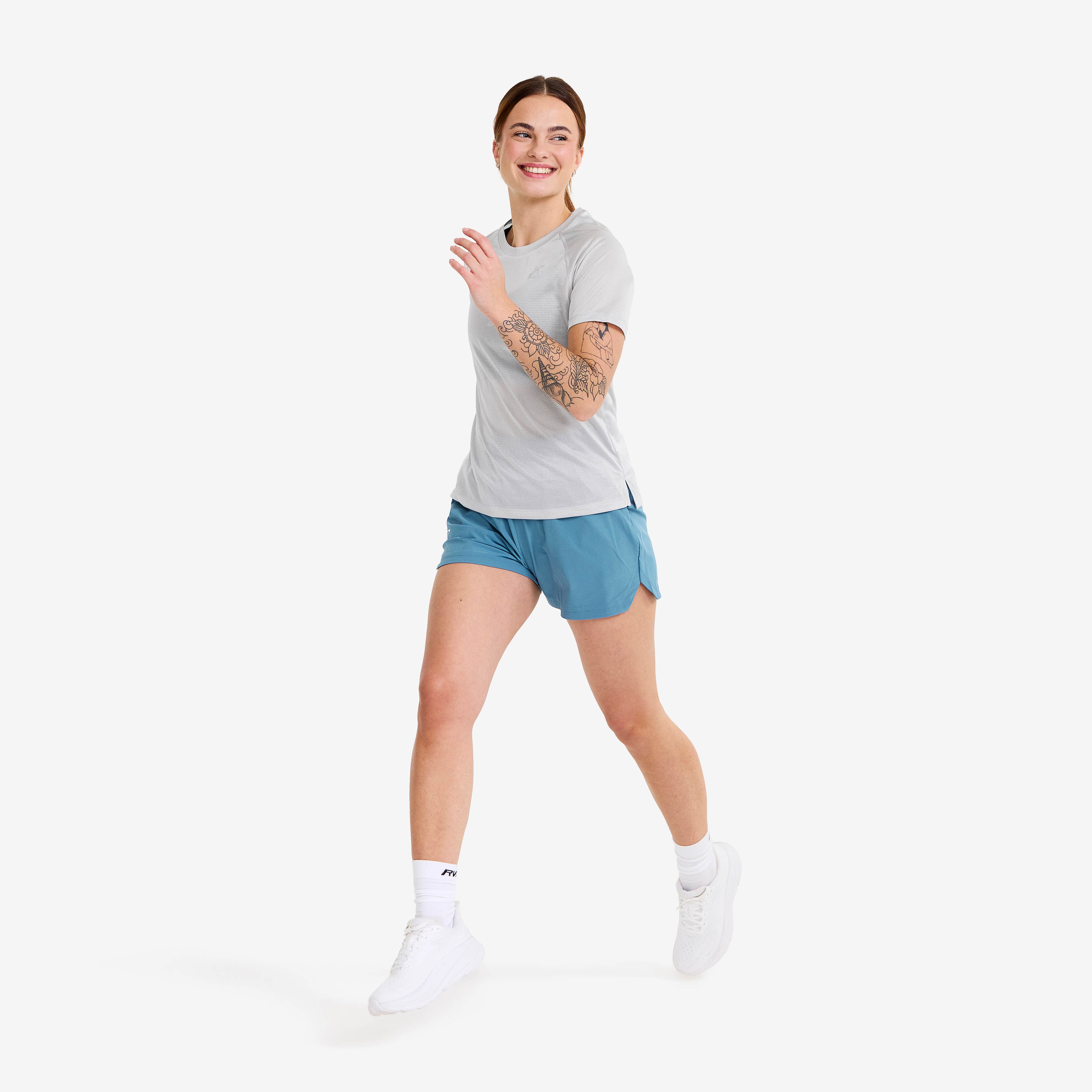 Intensity Light Crew Neck T-shirt Dame Vapor Blue