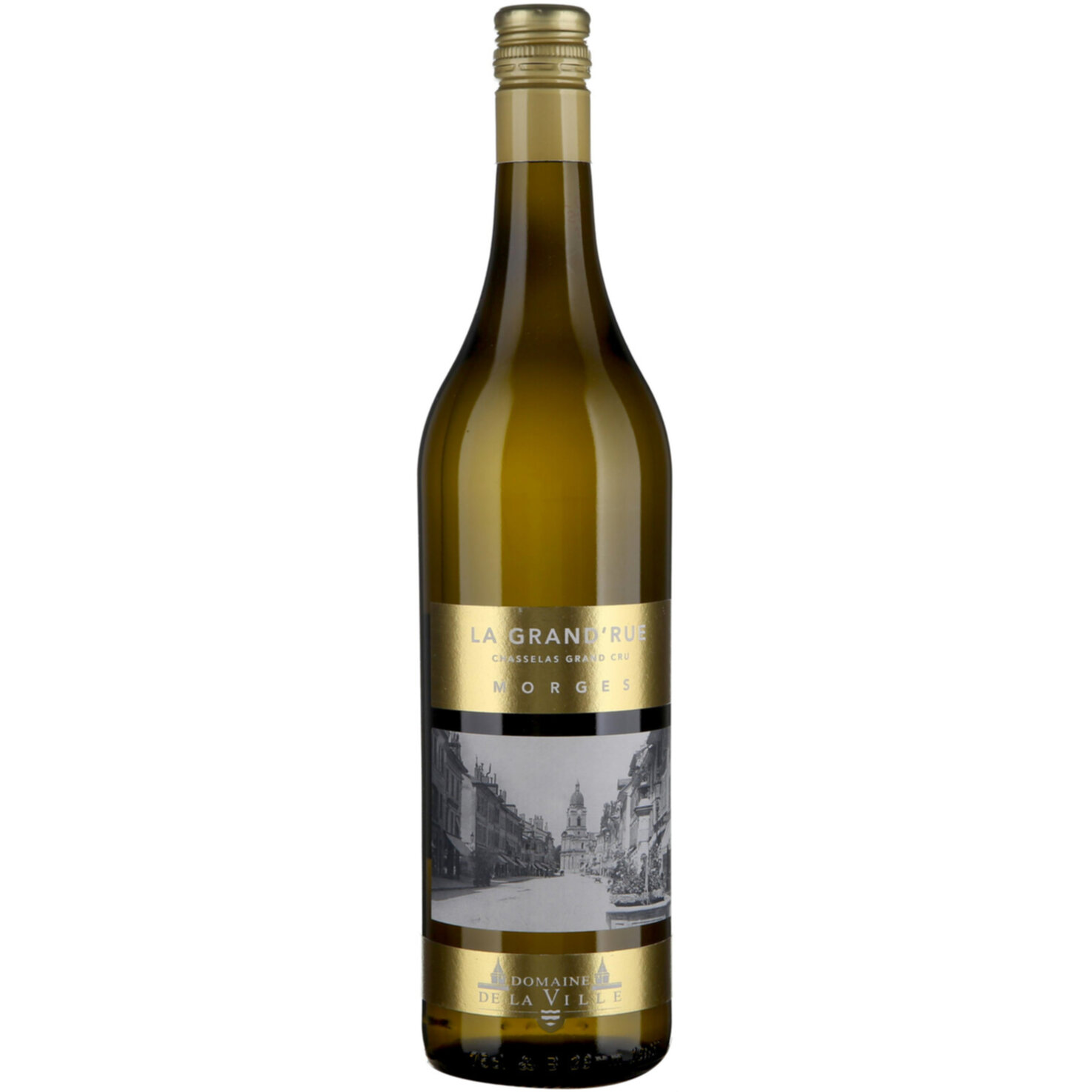 La Côte AOC Chasselas La Grand'Rue Domaine de la Ville de Morges -75cl