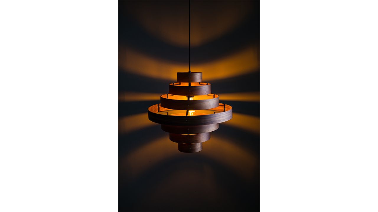 Hanglamp 05-HL4453-77 Walnut  | ETH⌀50  cm