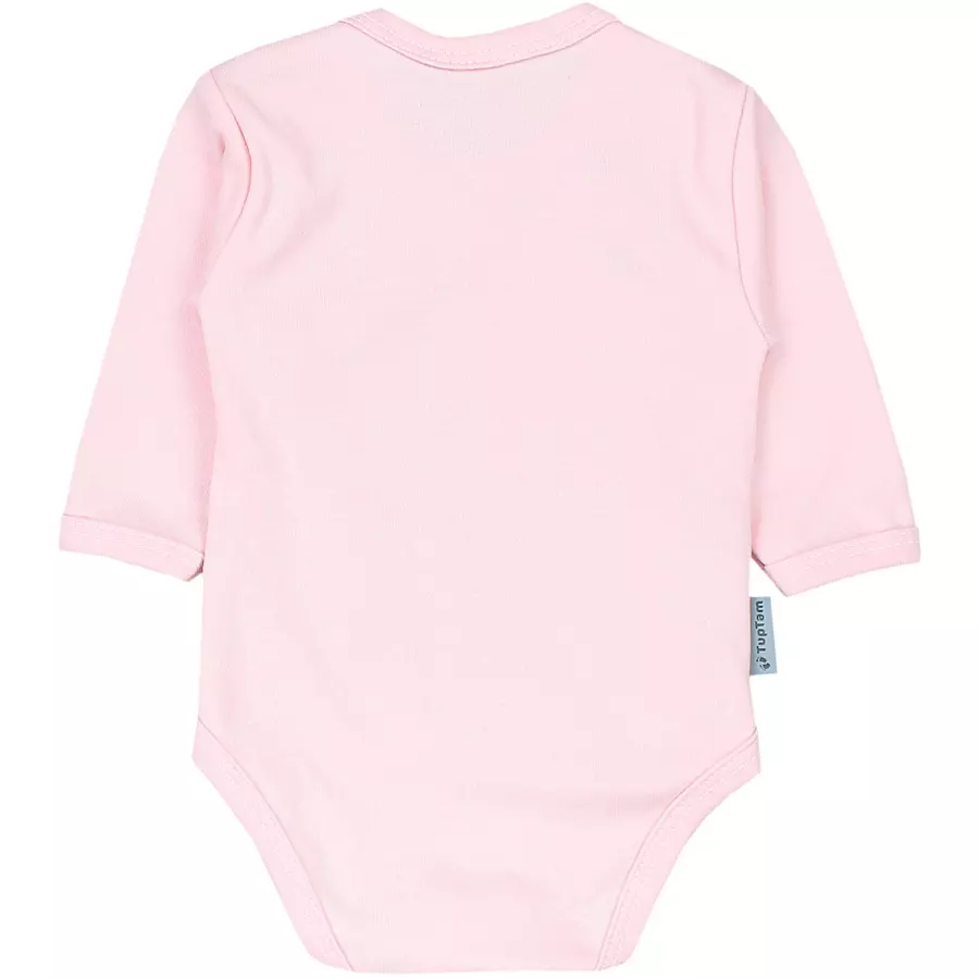 TupTam Baby Langarm Wickelbody im 5er Set ecru