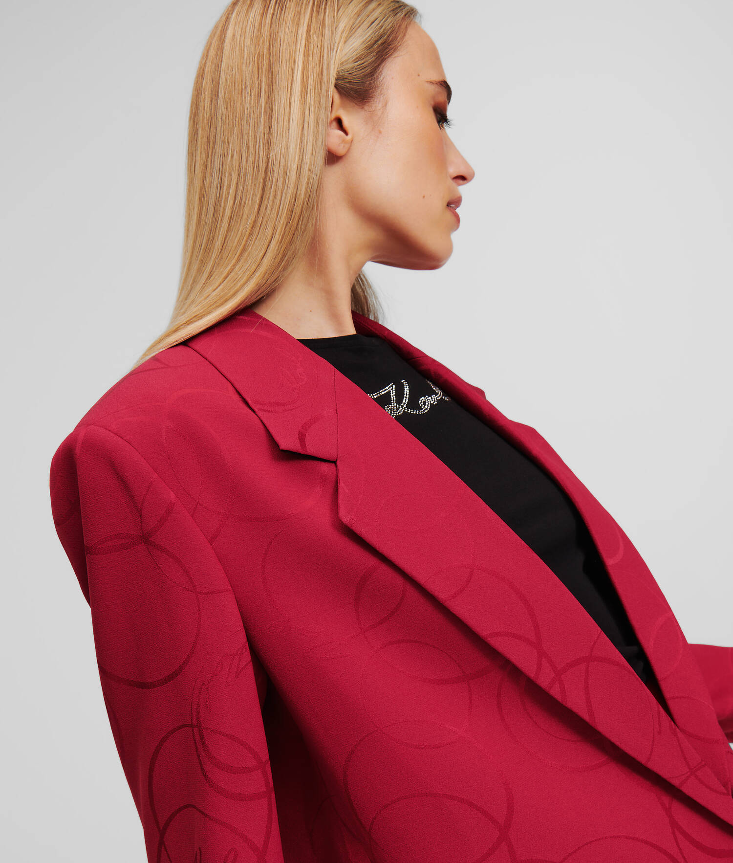 BLAZER EN SATIN