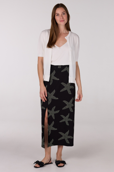 Juffrouw Jansen zwarte dames rok