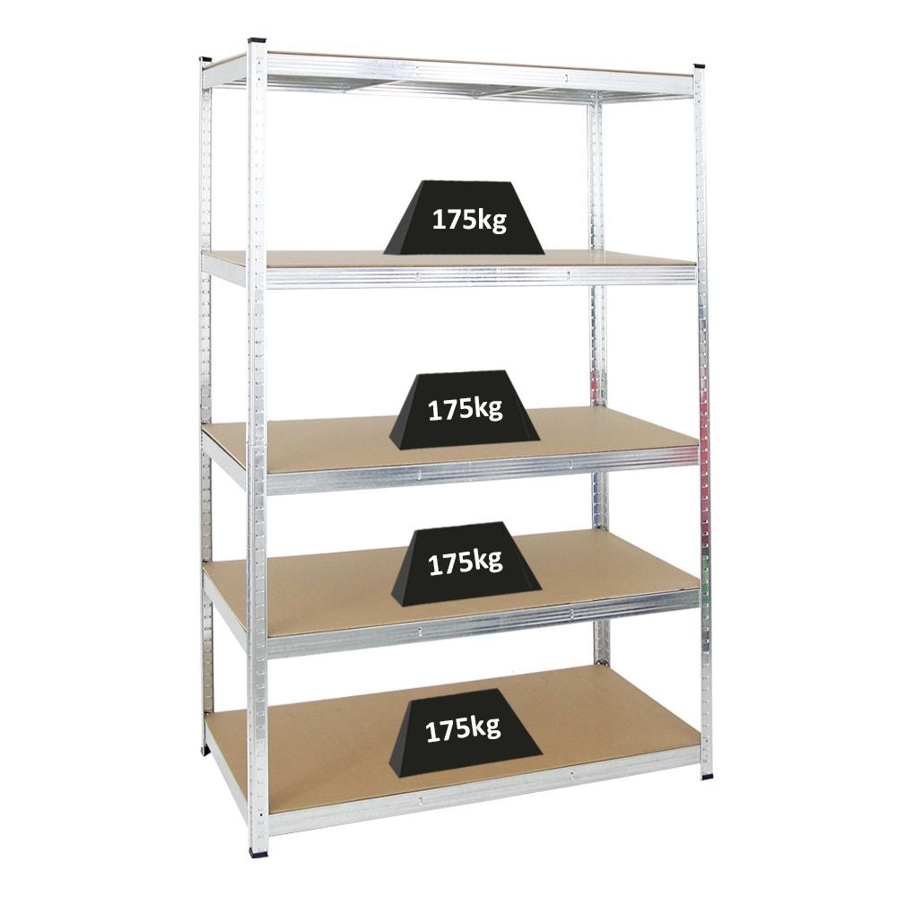 PROREGAL Heavy-Duty stellingkast Ragnar HxBxD 180 x 120 x 60 cm Draagvermogen stelling 175 kg Gegalvaniseerd