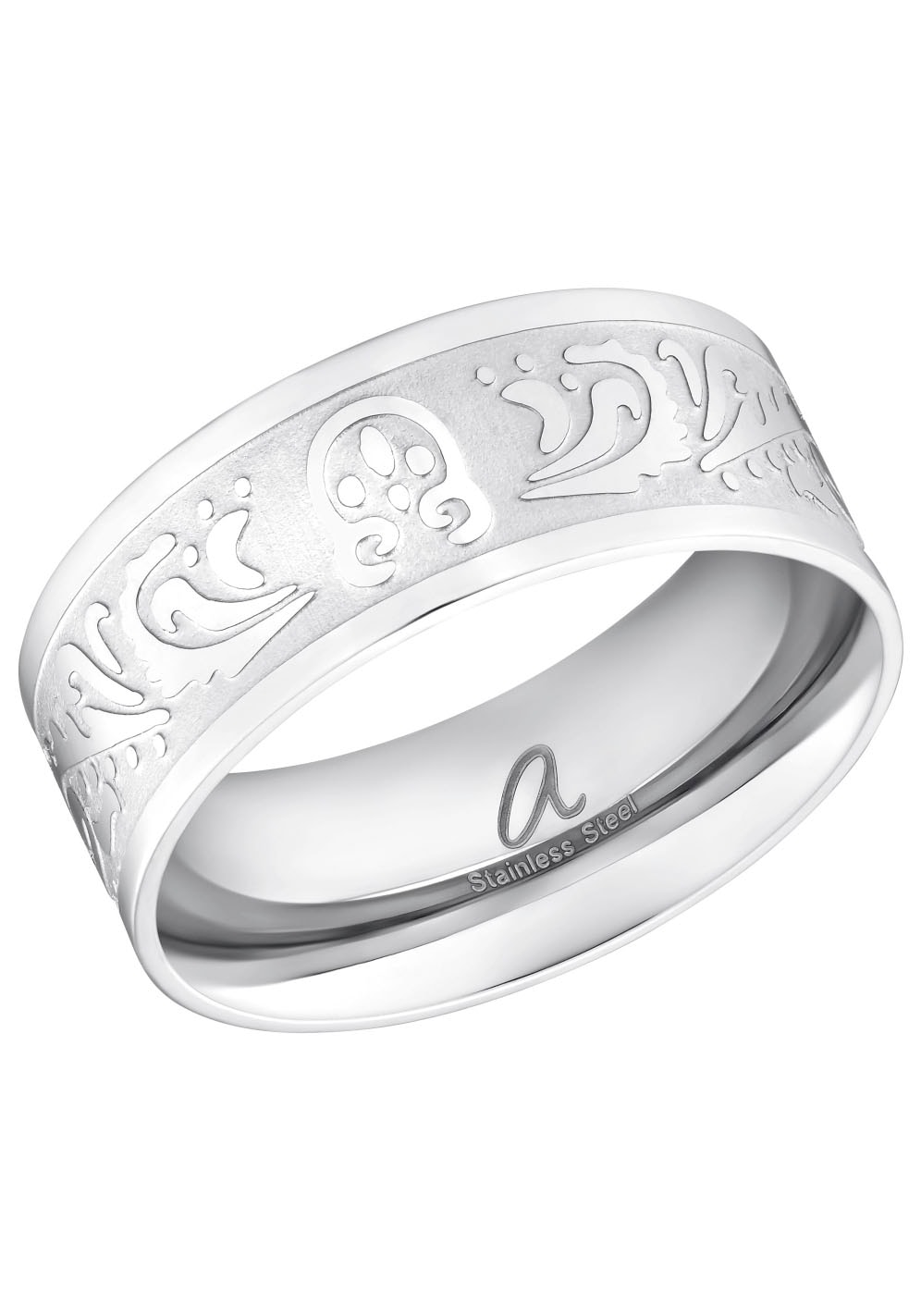 Amor Fingerring »Funkelnd Rosé, 9853762-809-823-946-878-892-908-953-922-939«
