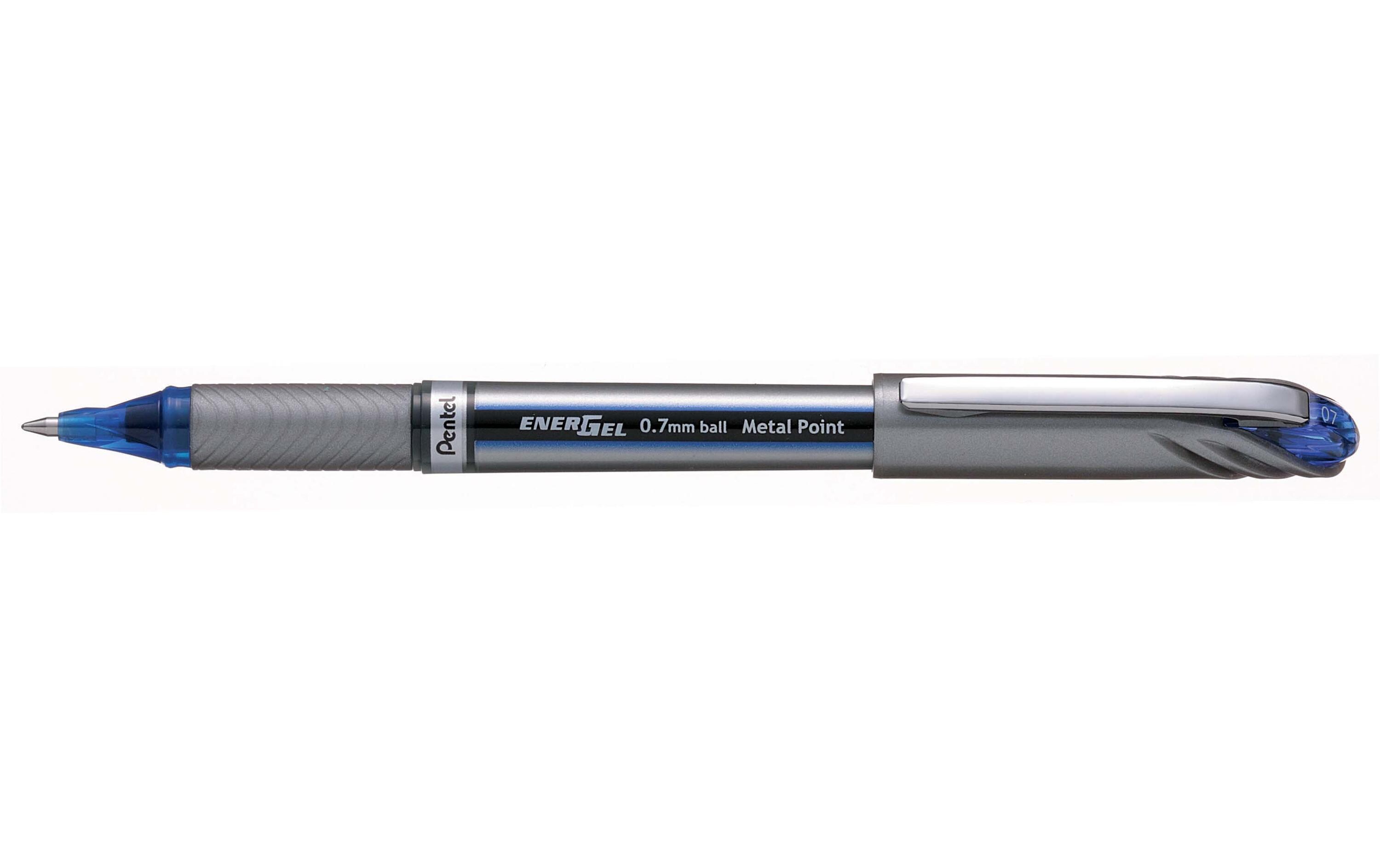 Gelschreiber EnerGel Plus 0.7 mm, BlauRollerstift ideal für Zeichnen und Schreiben