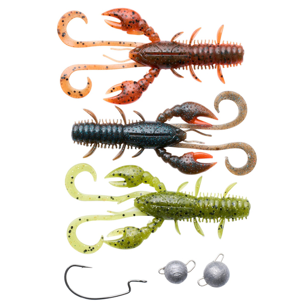 Kit Leurres Souples Berkley Cheb Fishing Sans Plomb 10/14g