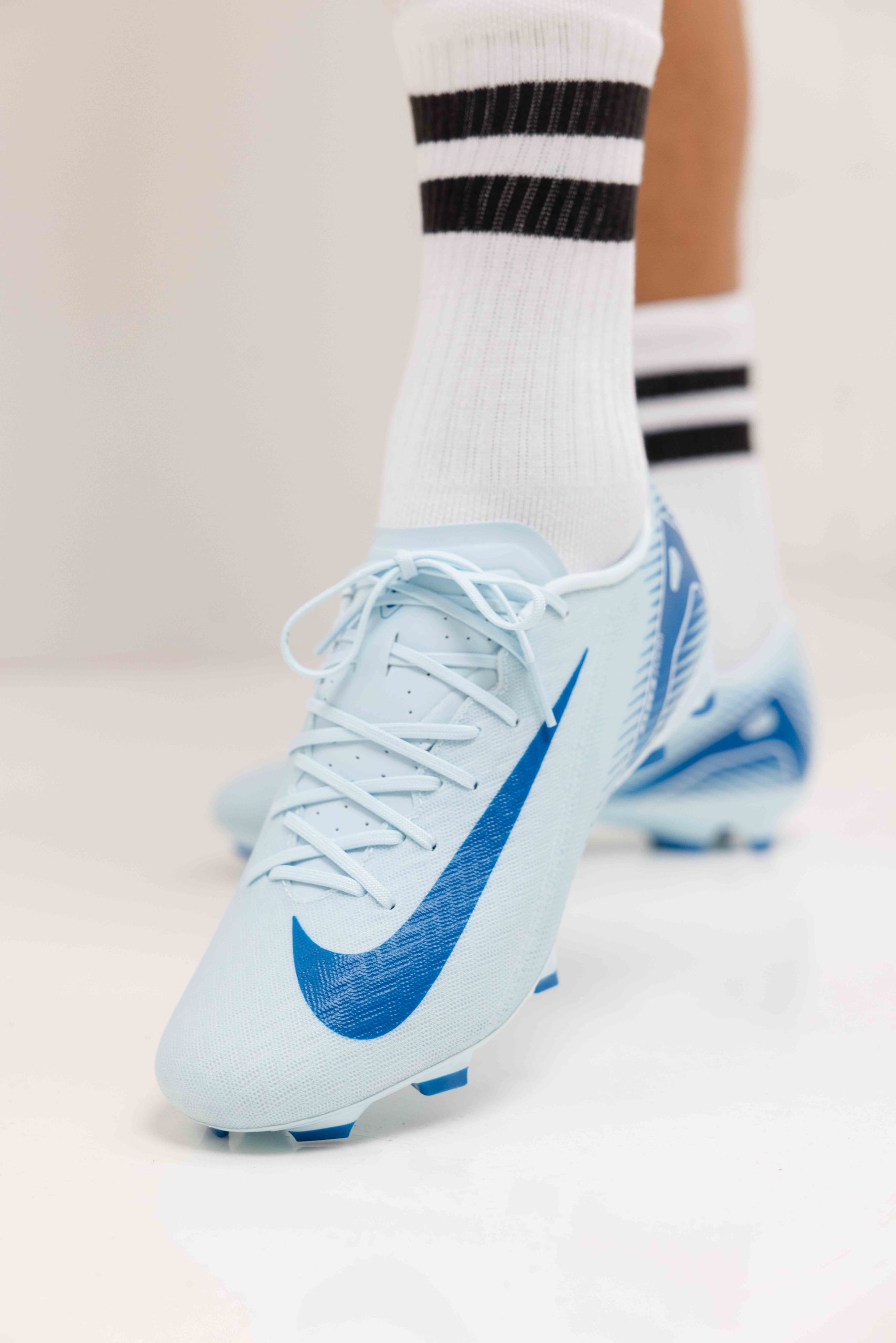 Nike Zoom Mercurial Vapor 16 Academy FG/MG Voetbalschoenen Senior Lichtblauw