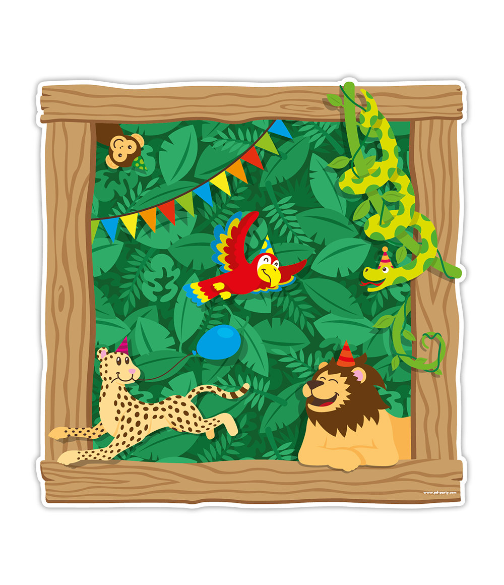 Jungle Deurbord 50cm
