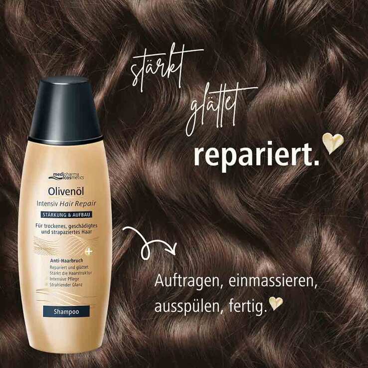 Olivenöl Intensiv Hair Repair Shampoo, 200 ml