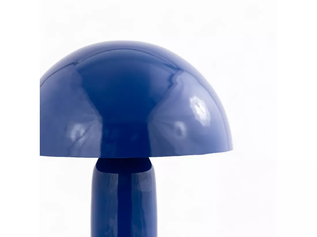 Lampe en métal bleu foncé - Enaïs