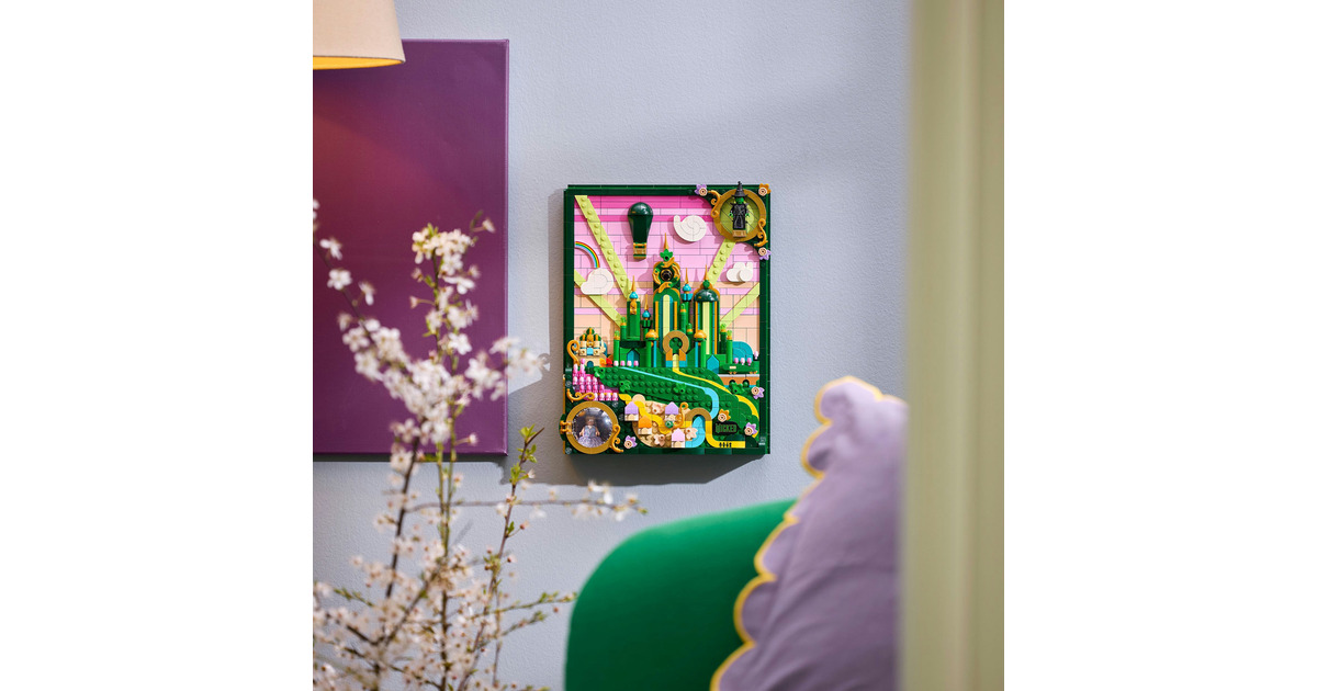 LEGOWicked - Emerald City muurkunst Constructiespeelgoed  (75685)