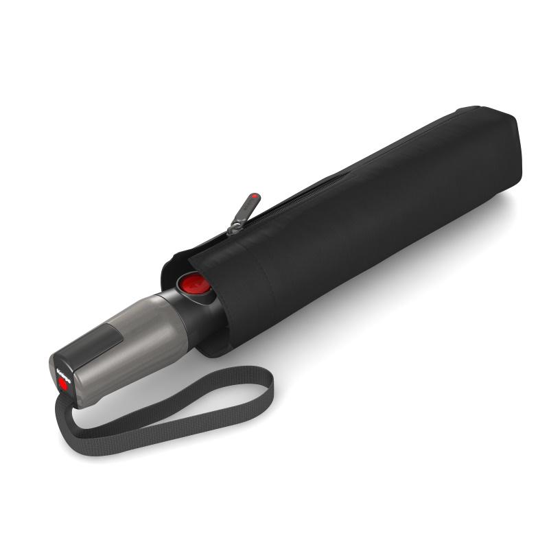 Knirps T400 XL Auto Open-Dicht Paraplu Zwart