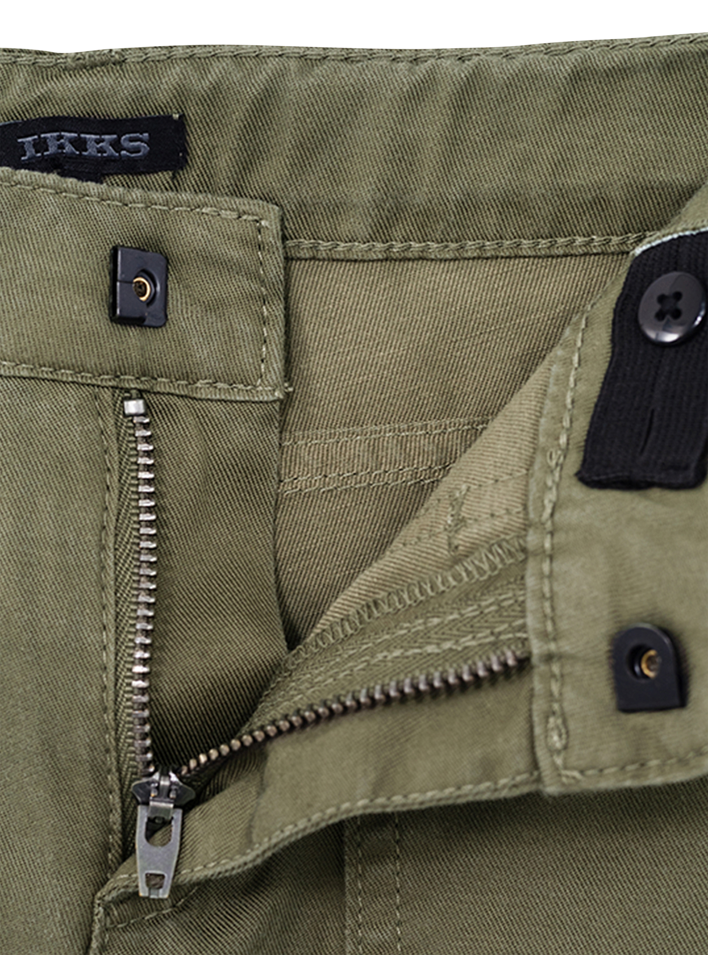 Pantalon droit forme battle | Kaki