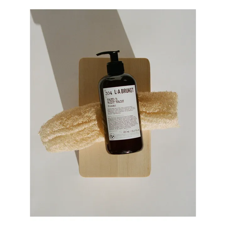 L:A BRUKET Nettoyant mains & corps Hinoki 304 - 450 ml
