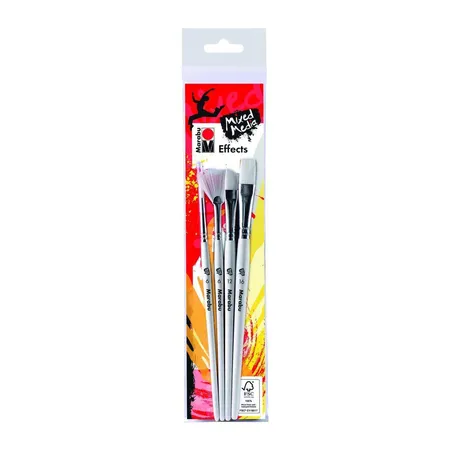 Marabu Pinselset Effects, 5-teilig