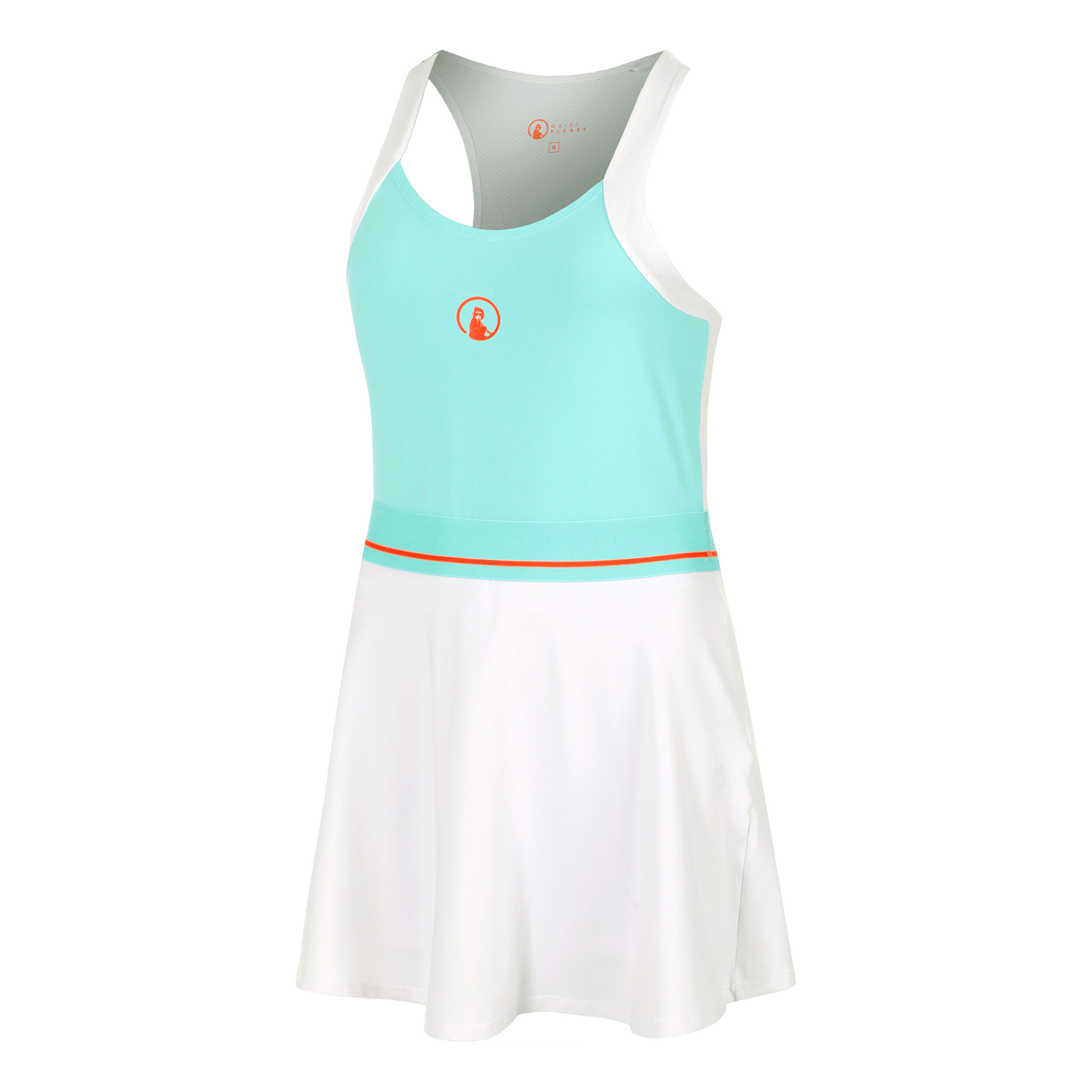 Quiet Please Wild Volley Robe Femmes - Turquoise , Blanc