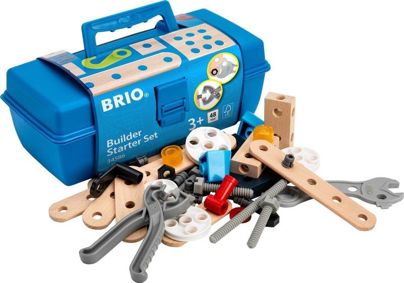 Brio - Builder Set - 49-delige Set - Inclusief Gereedschap - Creatief Bouwspel